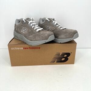 New Balance WW926GR Women’s Wide Walking Shoes Gray Leather Sneakers